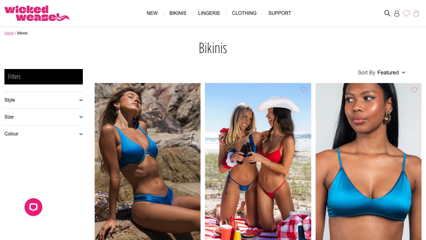 ウィキッドウィーゼル Bikinis